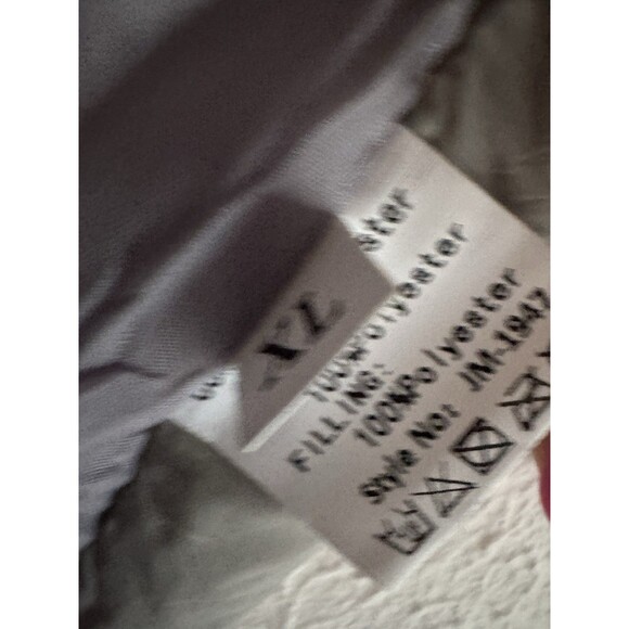 Women's Puffer Vest Jacket with Hoodie Open Side Tie Y2k Xlarge gray puffer vest - Picture 11 of 11